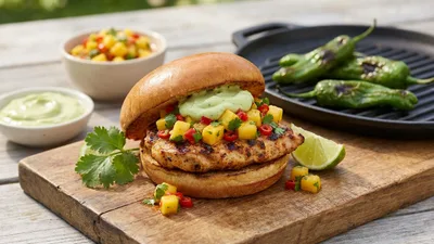 Spicy Chicken Burger