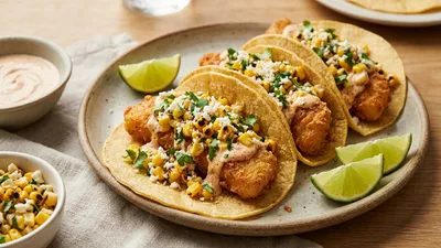 Air Fryer Fish Tacos Crispy