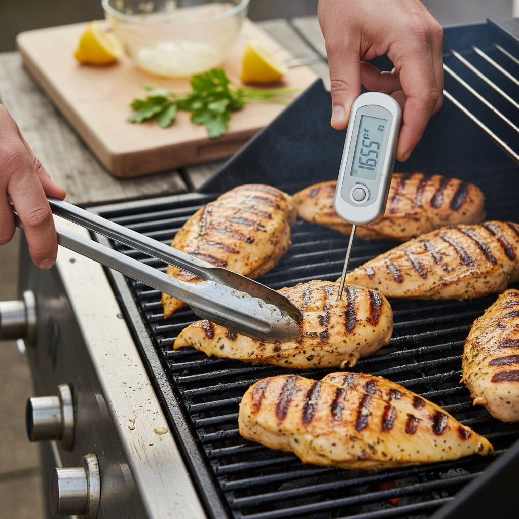Grill the chicken