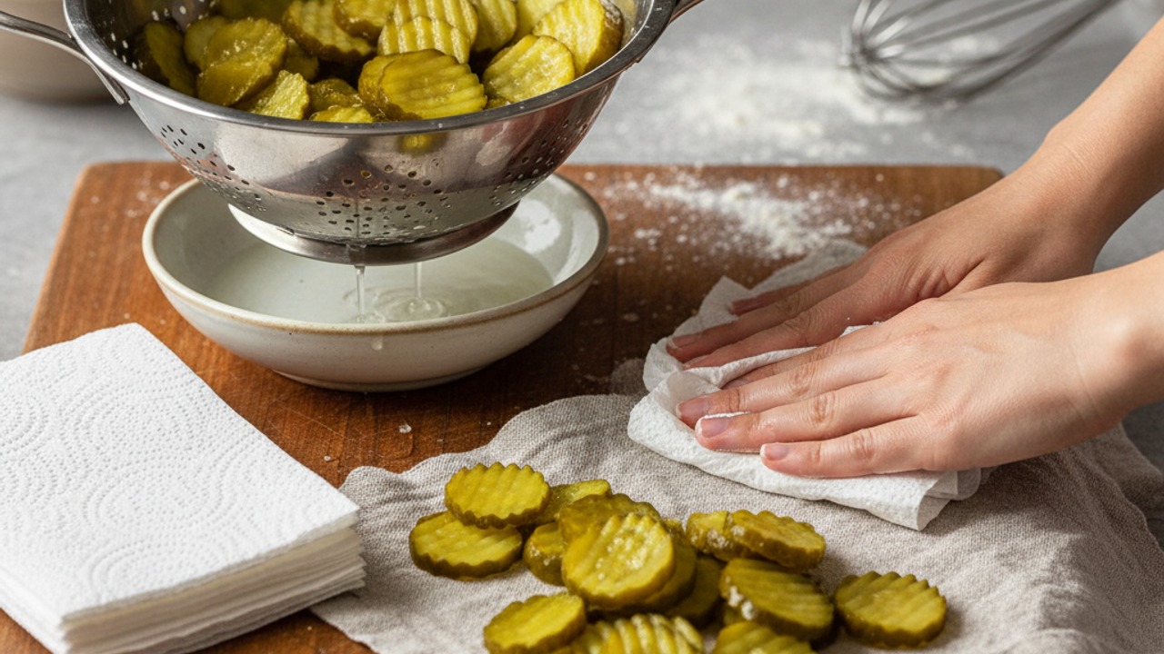 Prep the pickles