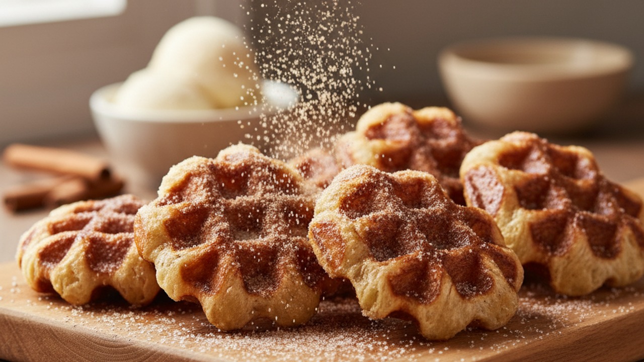Finish with cinnamon sugar