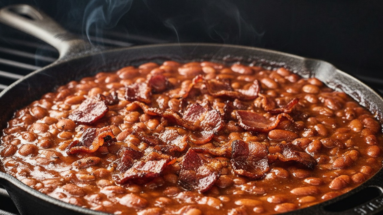 Smoke until thick and glossy