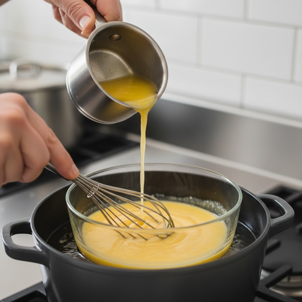 Make the hollandaise