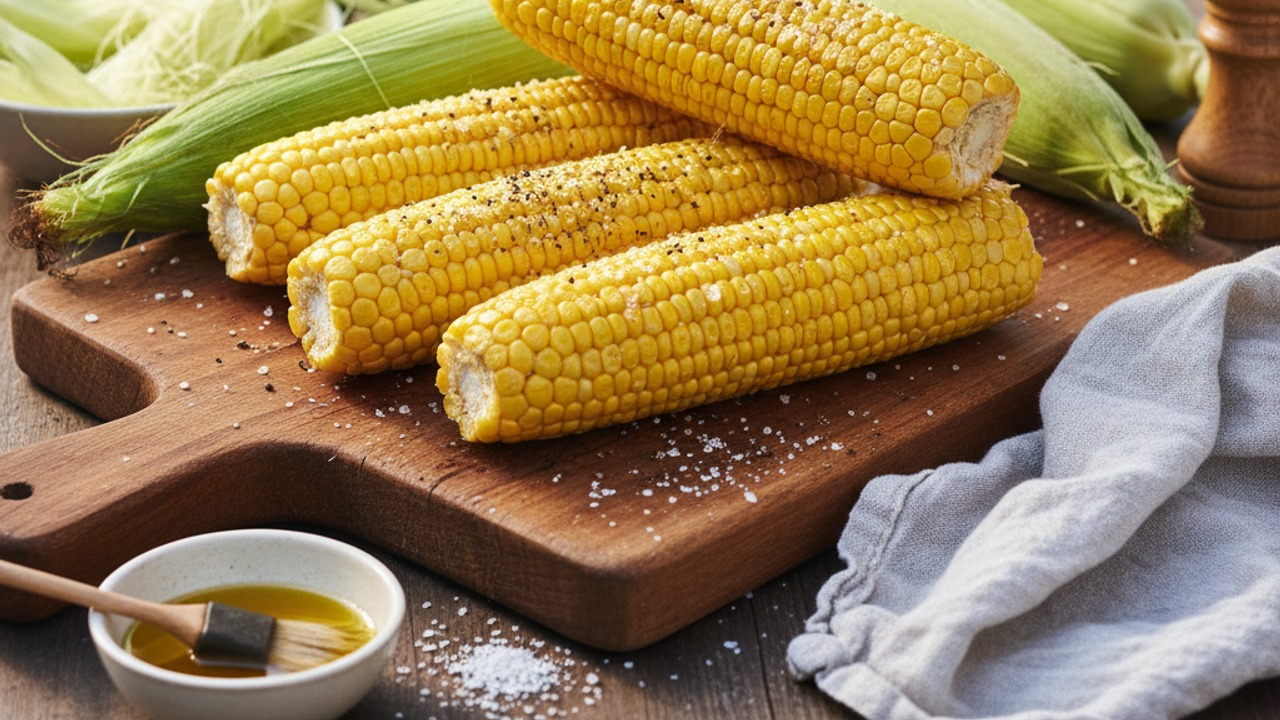 Prep the corn