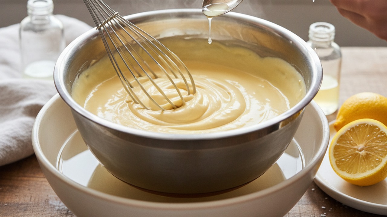 Keep hollandaise warm and adjust seasoning