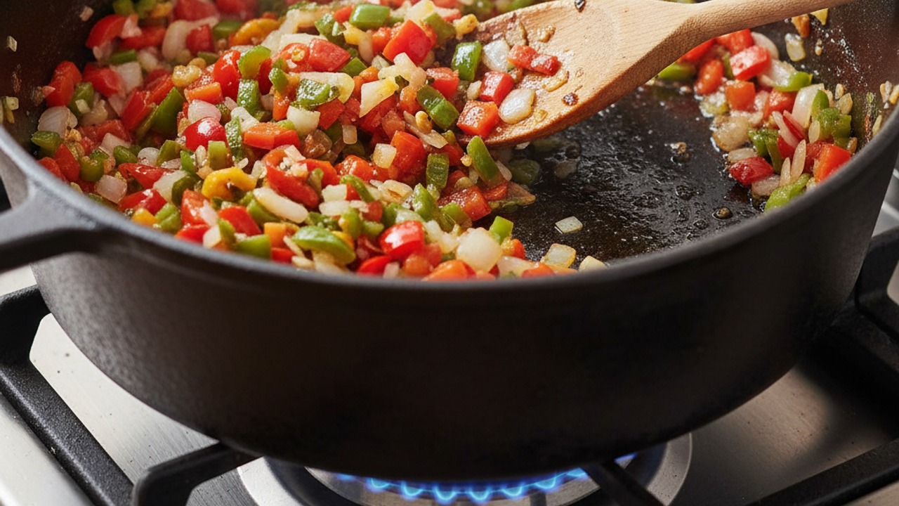 Cook the sofrito