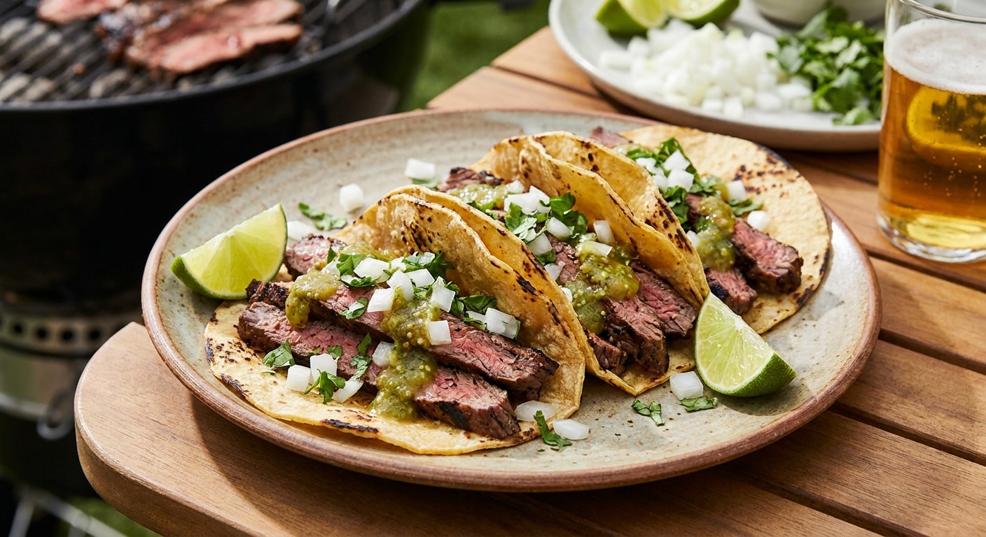 Grilled Steak Street Tacos