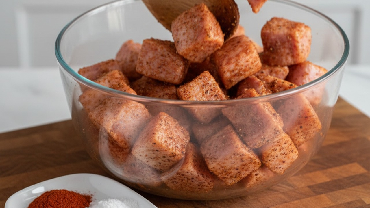 Make the dry rub