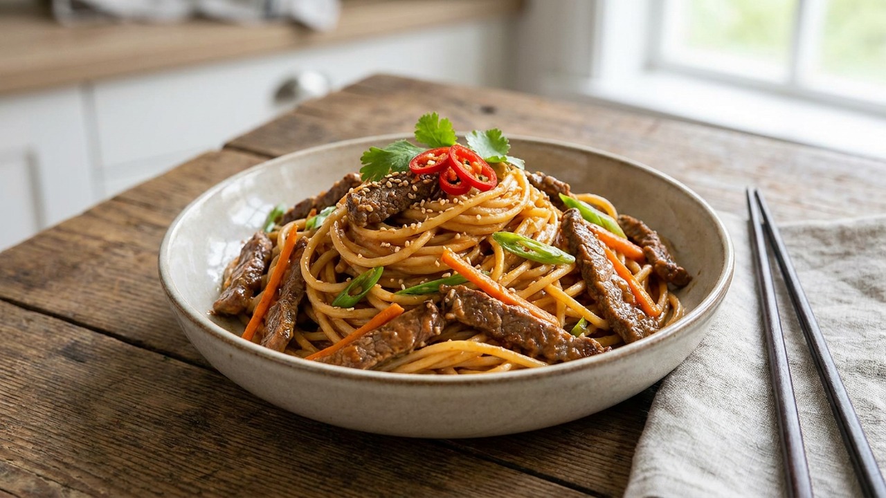Bulgogi Beef Pasta