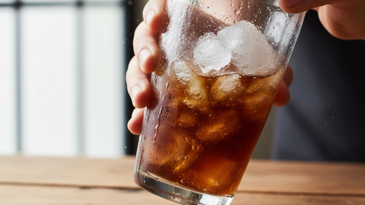 Shake with ice