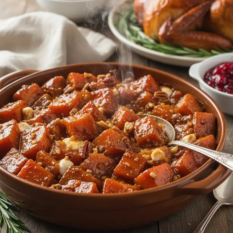Serve warm