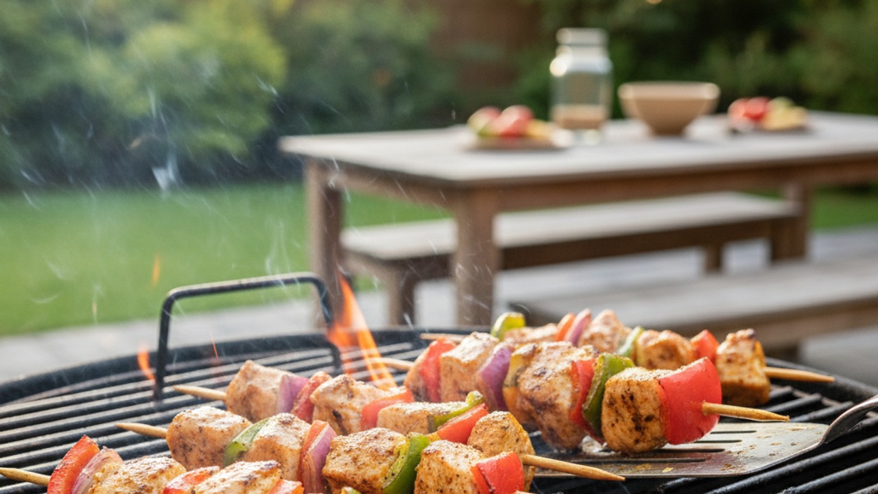 Grill the skewers