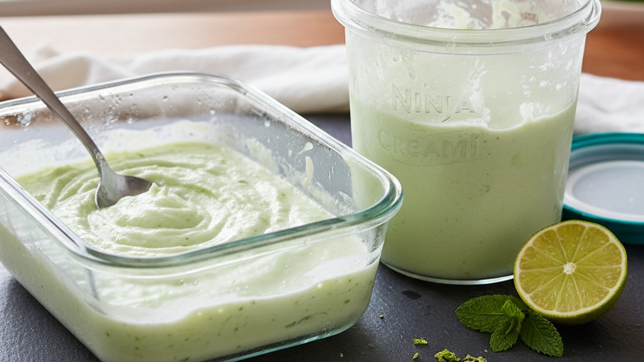 Optional firming or Creami method