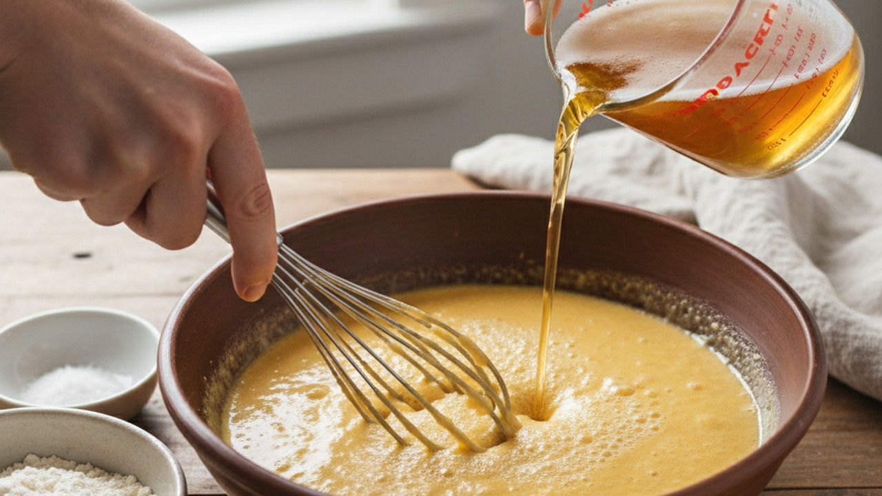 Make the beer batter