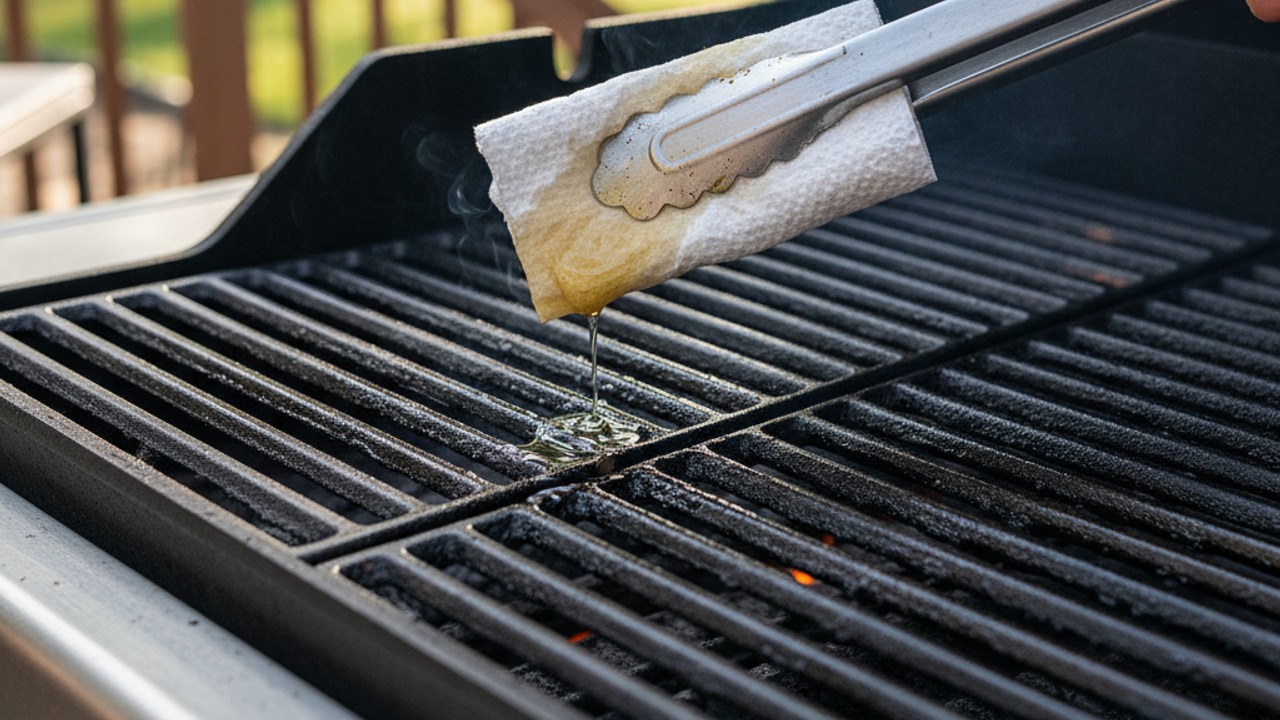 Prepare the grill