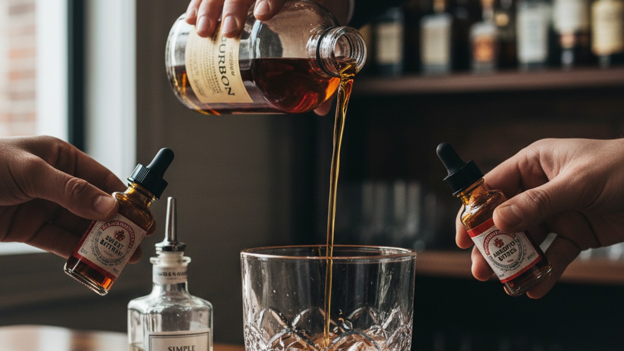 Measure and combine spirits