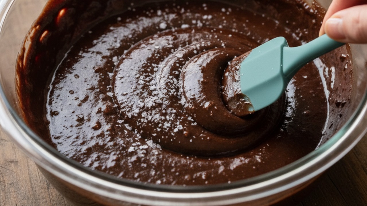Fold in dry ingredients