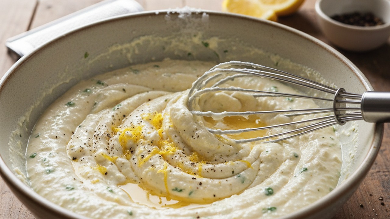 Make the lemon ricotta