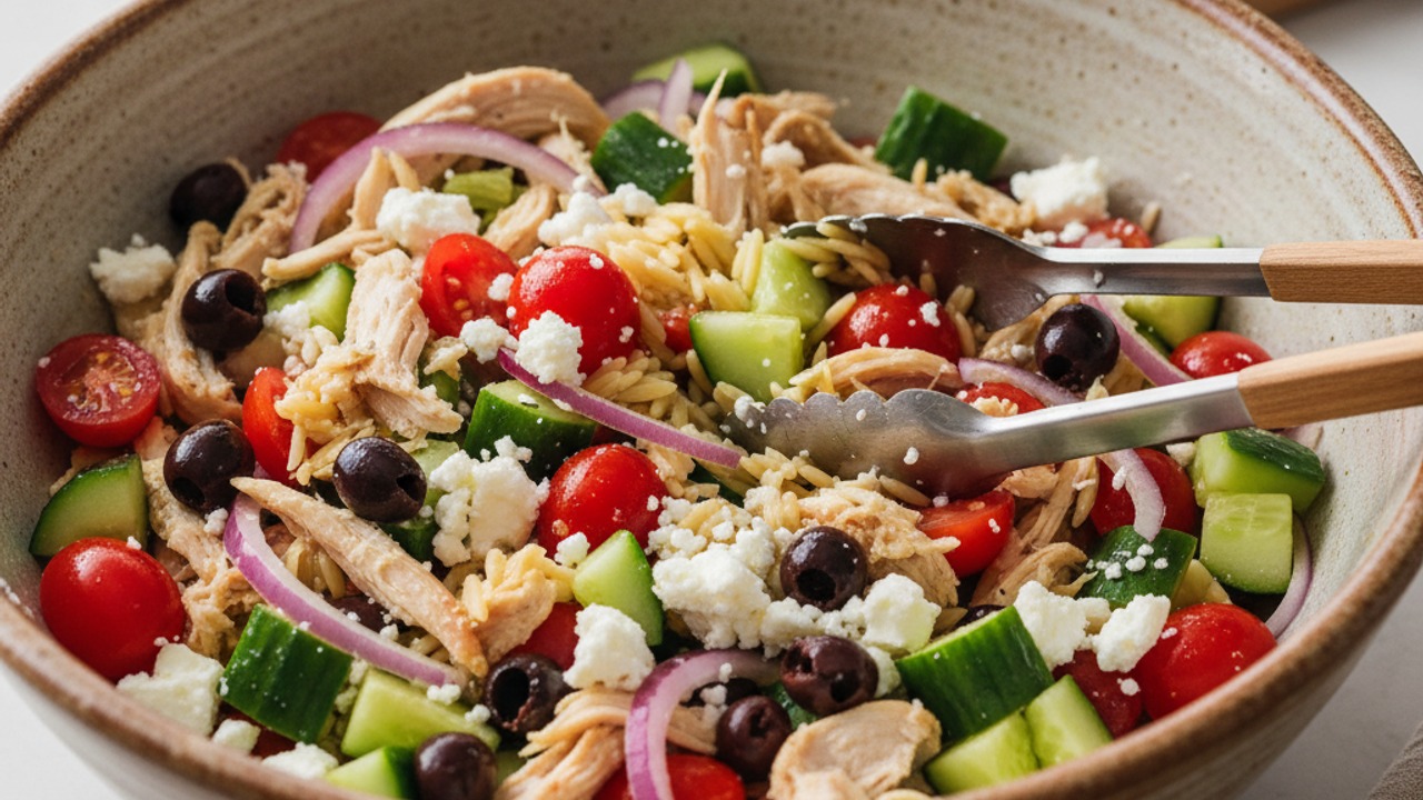 Prepare chicken and vegetables