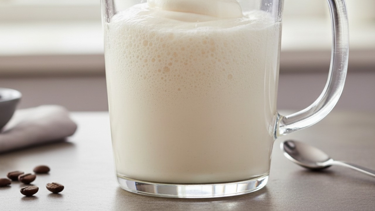 Froth to a thick, stable foam