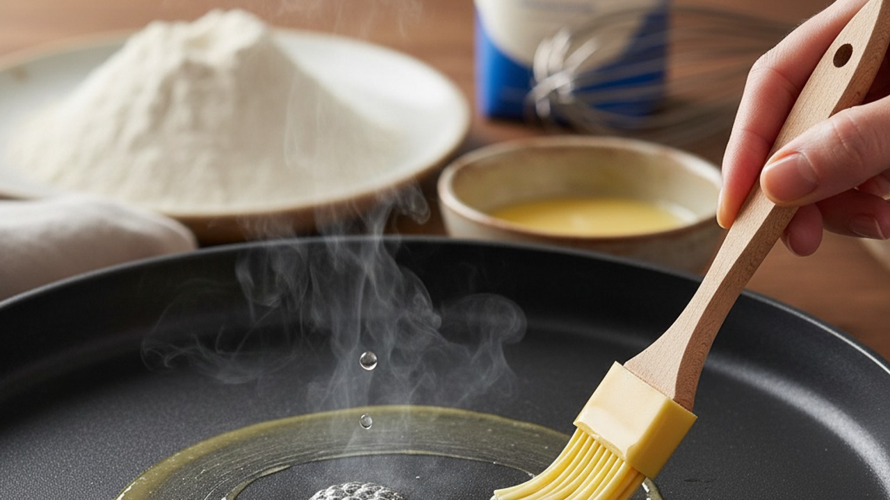 Heat and oil the griddle