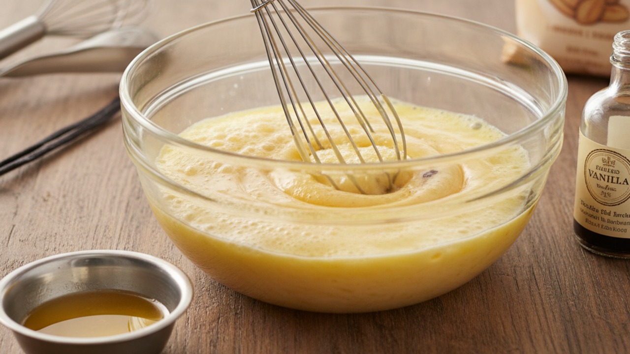 Mix wet ingredients