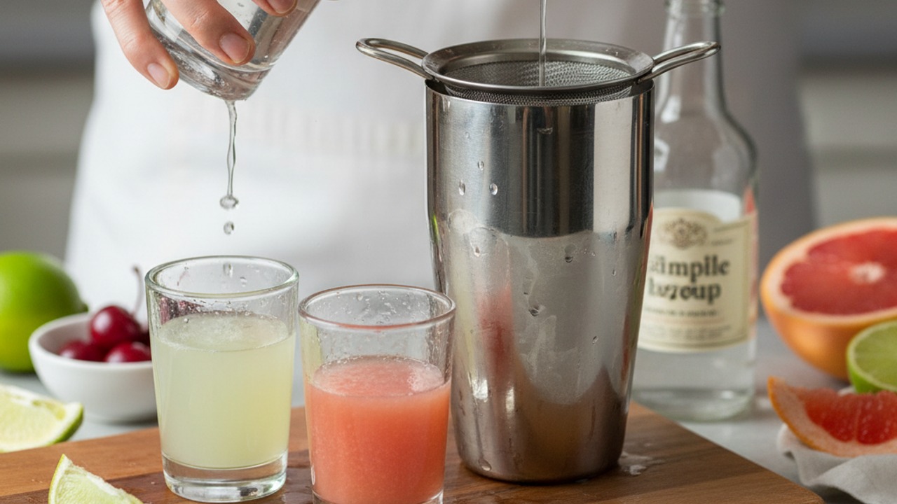 Measure and combine ingredients