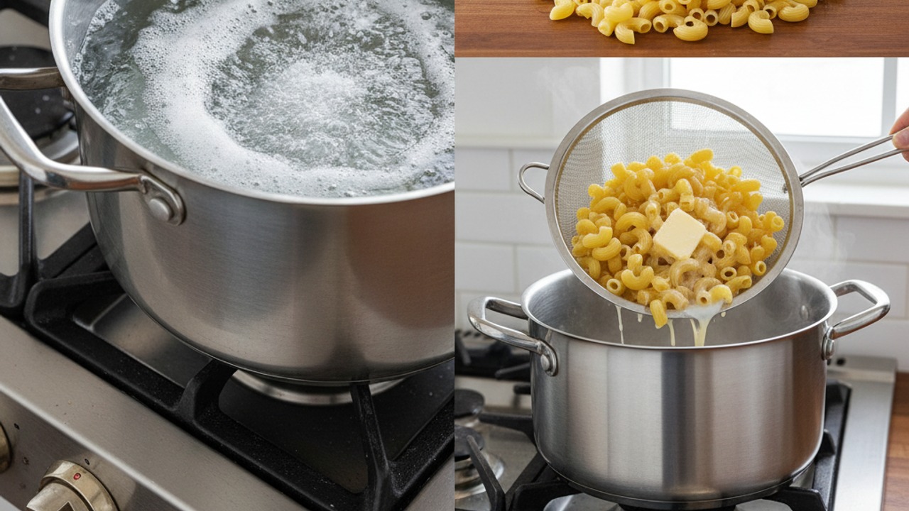 Cook the pasta