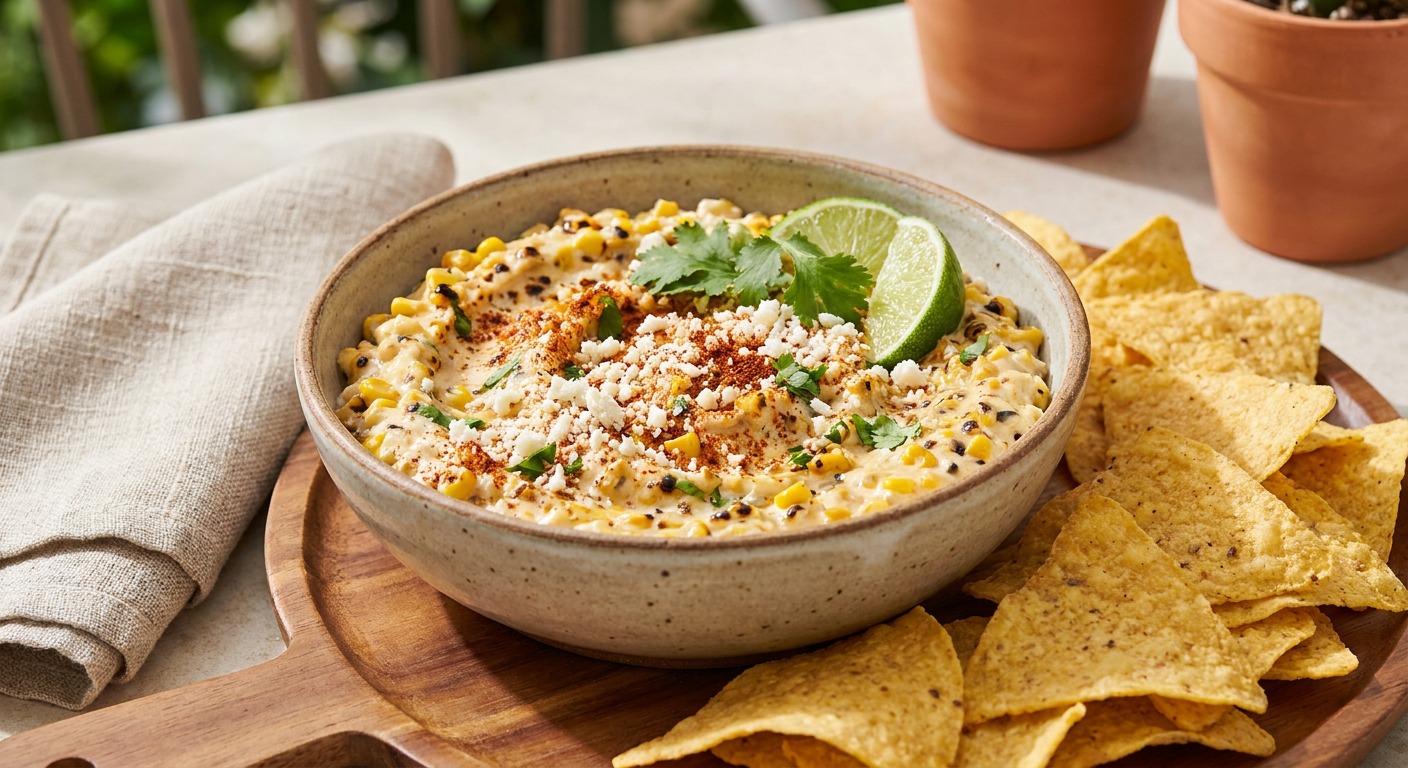 Grilled Corn Dip