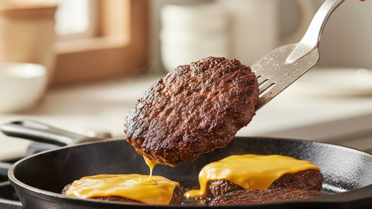 Flip, add cheese, and finish