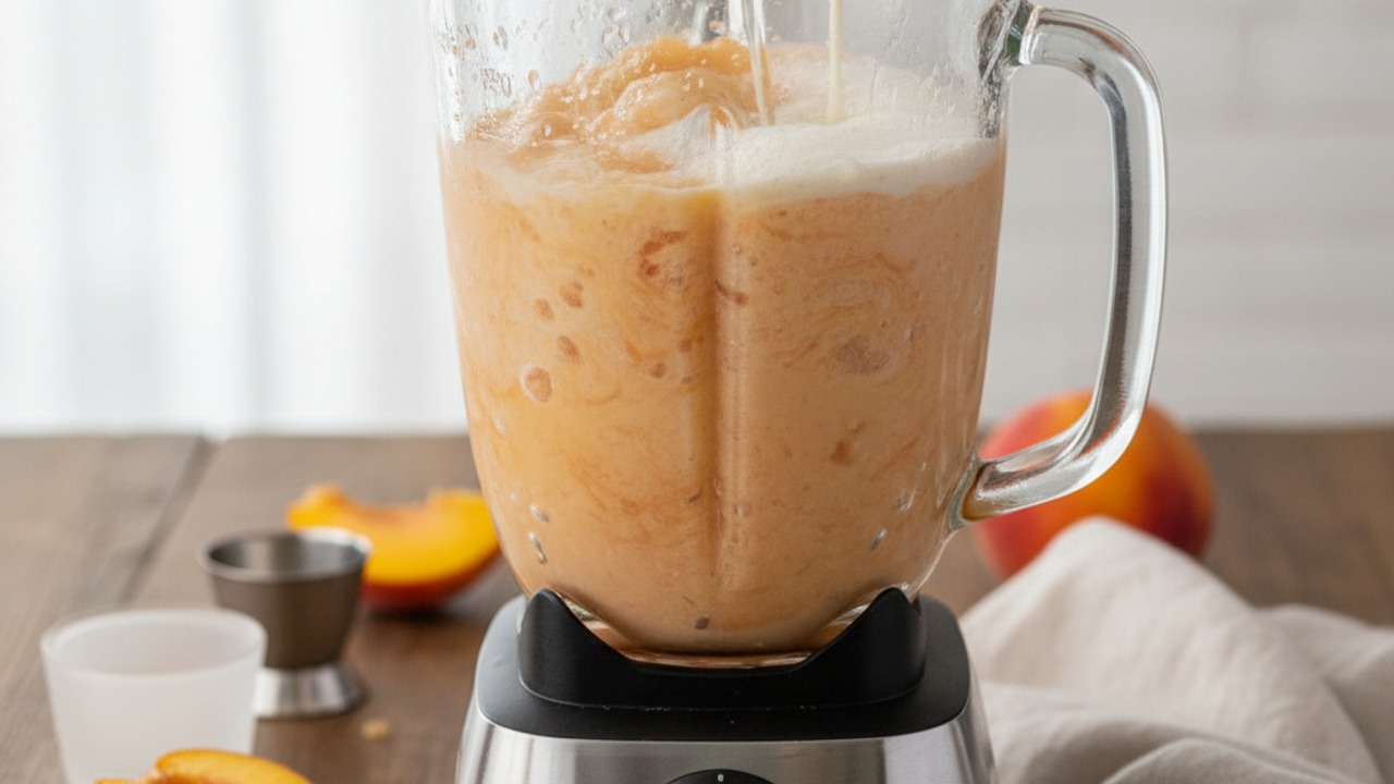 Add the booze and cream