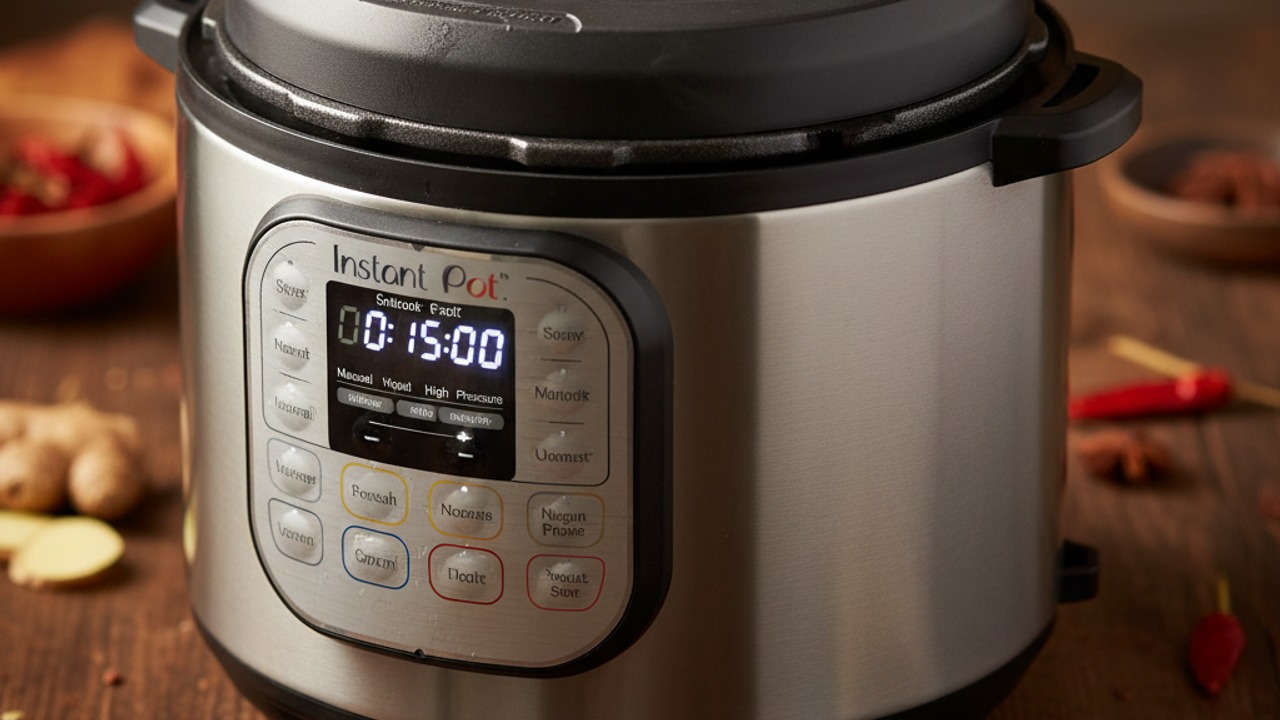 Pressure-cook the broth