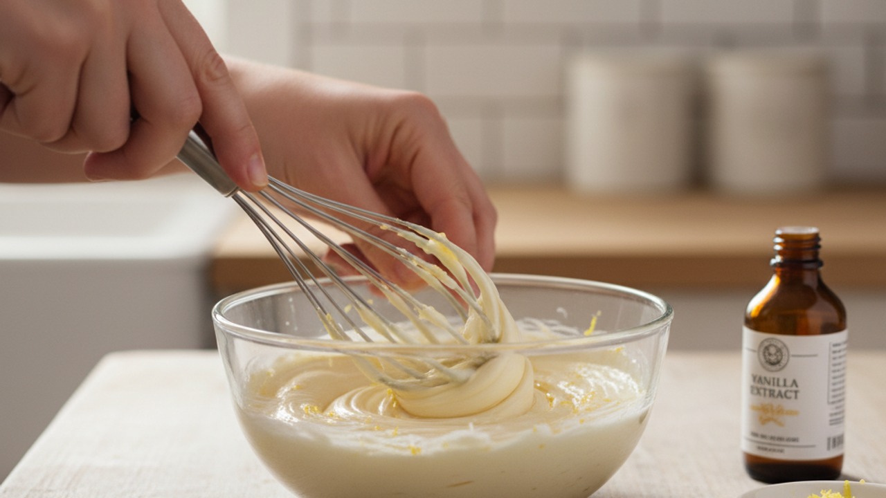 Whip the honey mascarpone