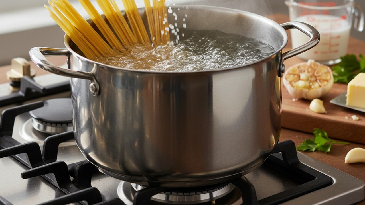 Cook the pasta