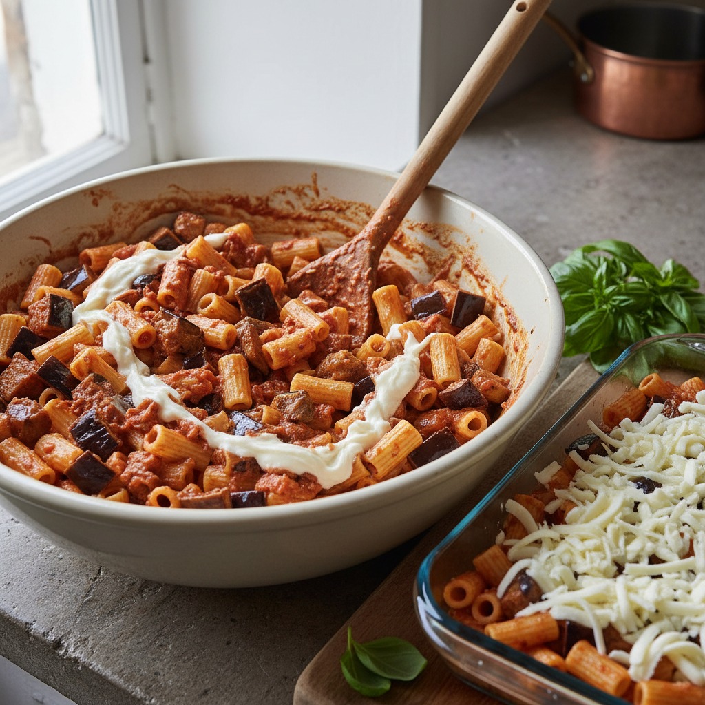 Assemble the al forno