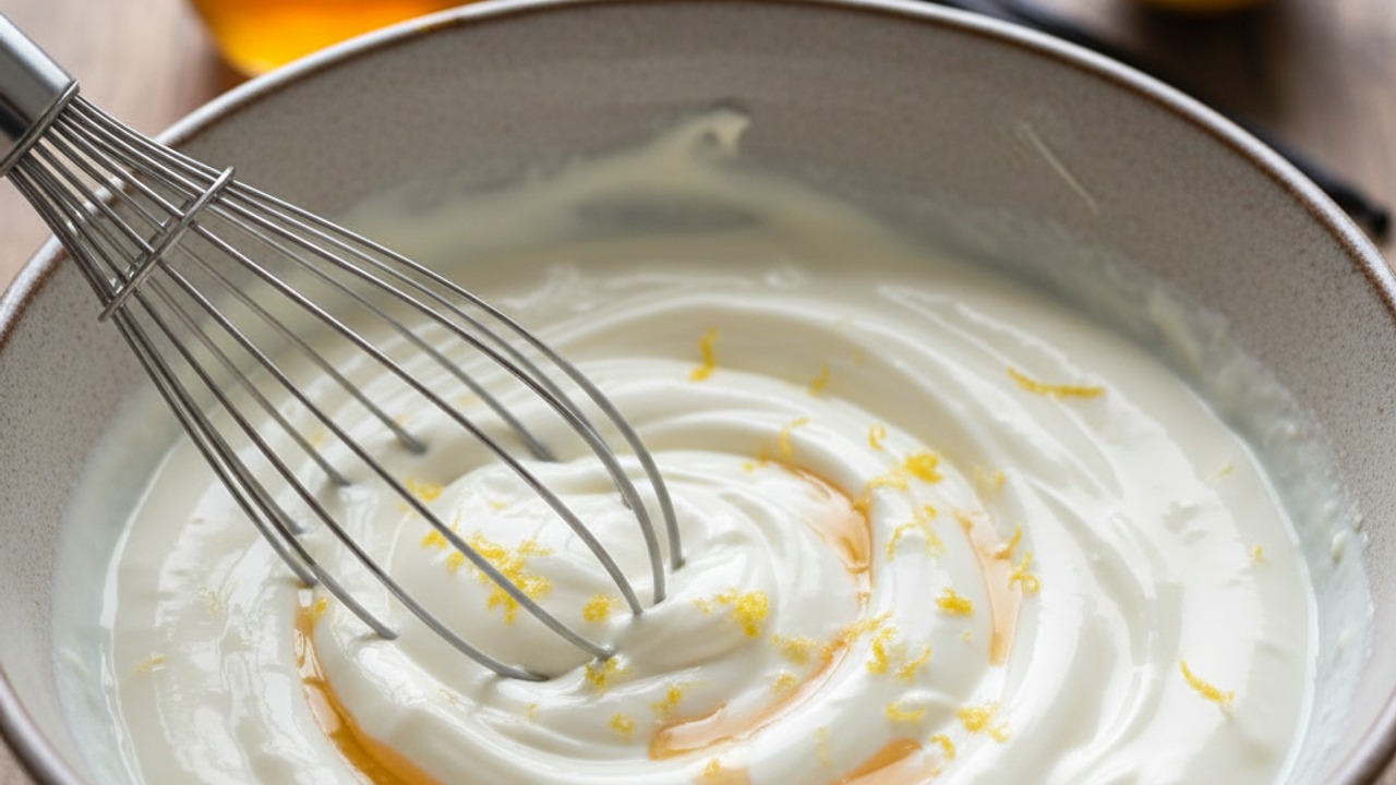 Prepare the yogurt base