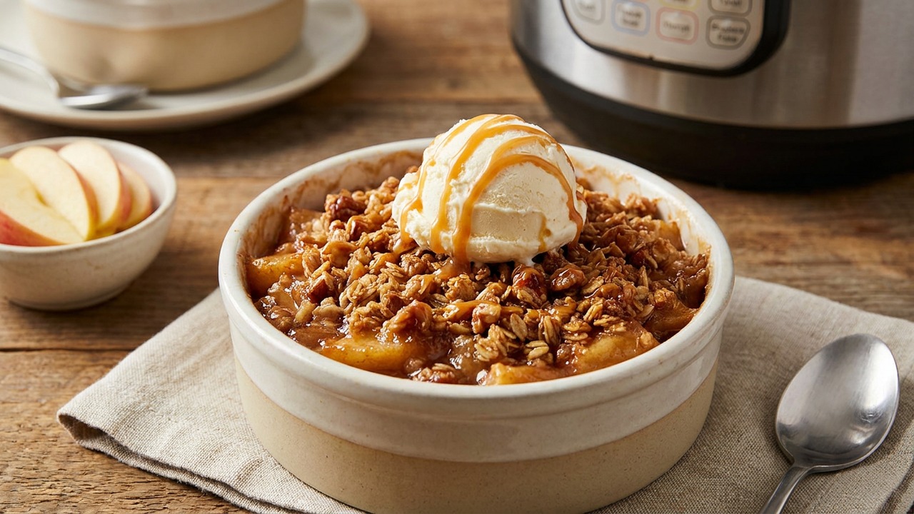 Instant Pot Apple Crisp
