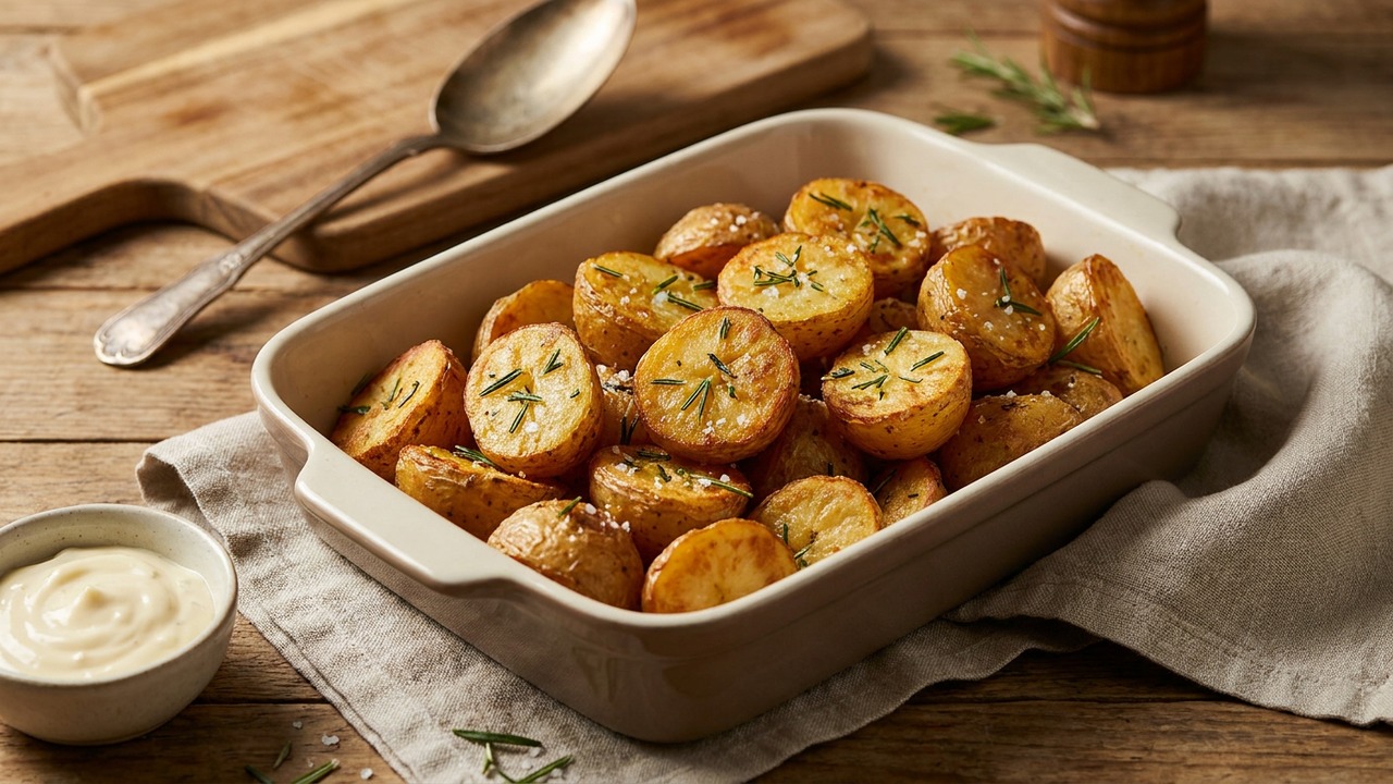 Crispy Oven Roast Potatoes