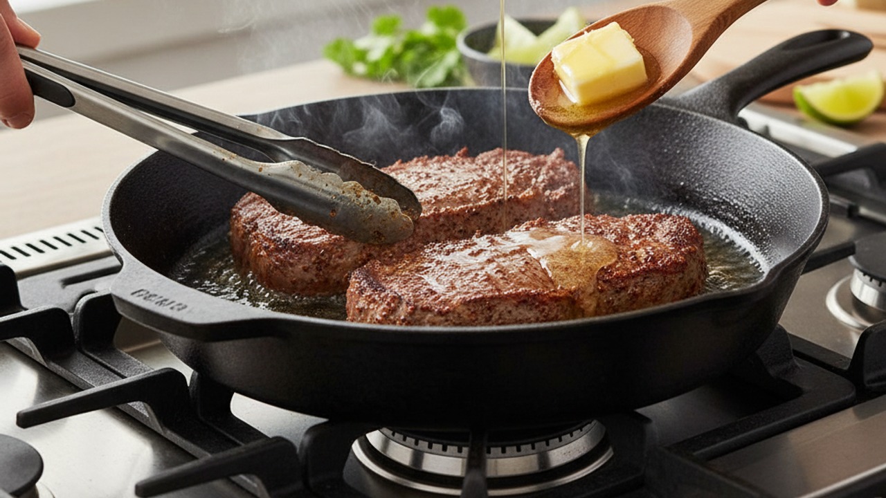 Quick cast-iron sear
