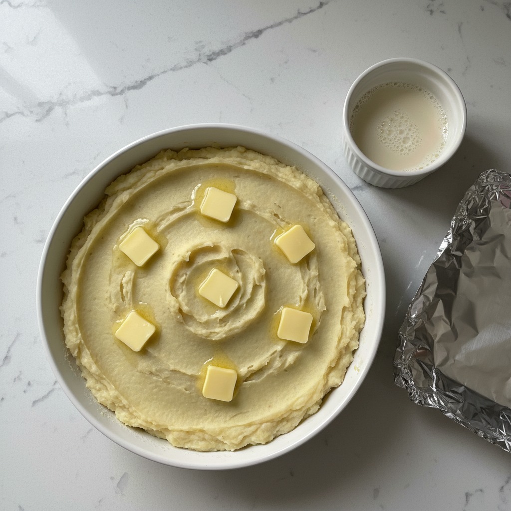 Make-ahead and reheat instructions