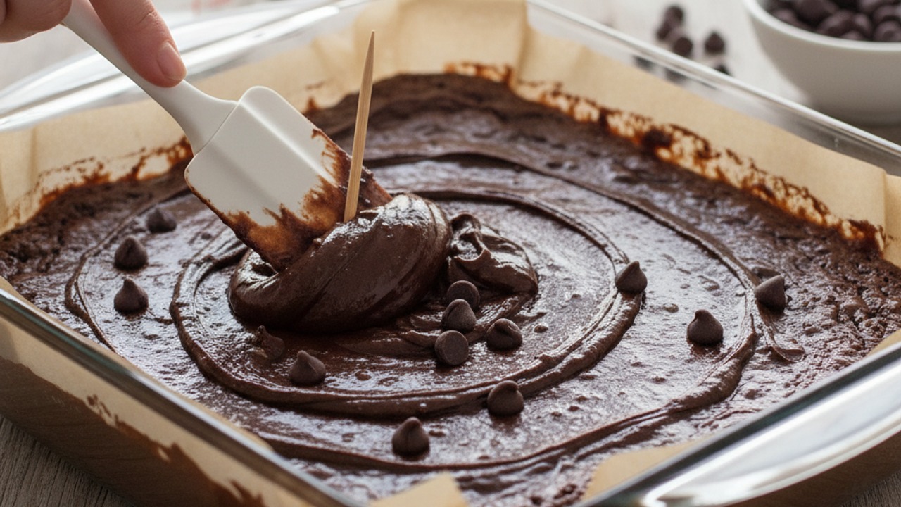 Add chips and bake