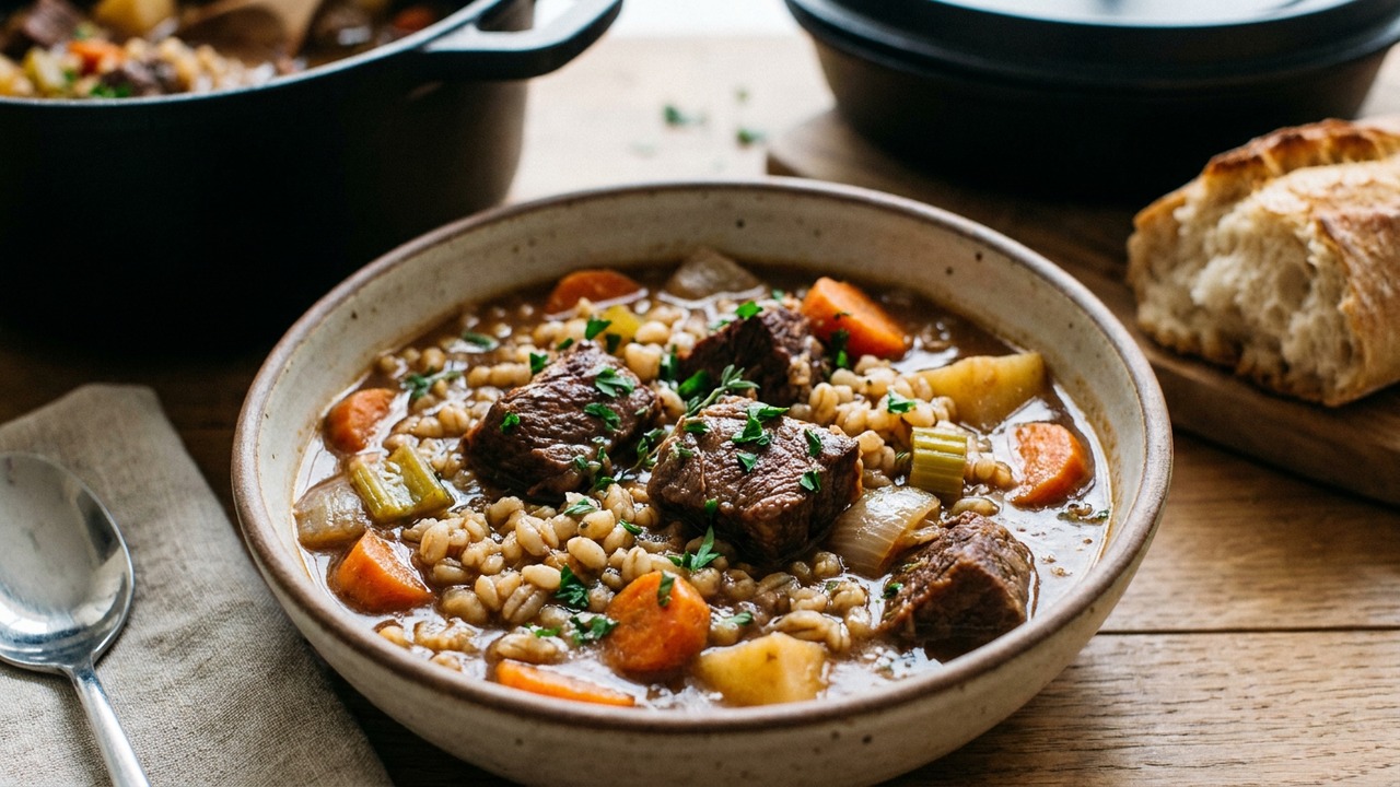 Beef and Barley Stew