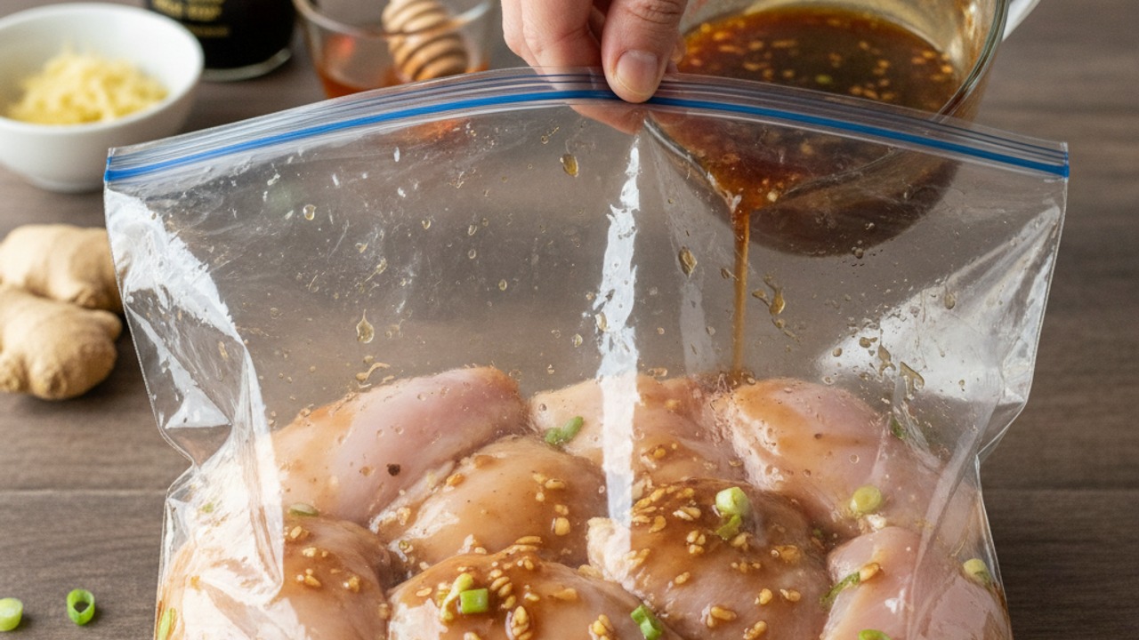 Marinate the chicken