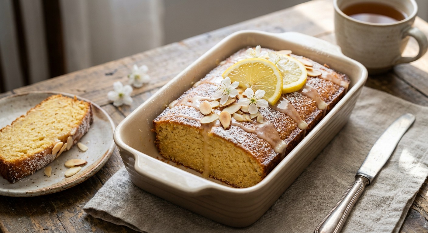 Keto Almond Lemon Loaf