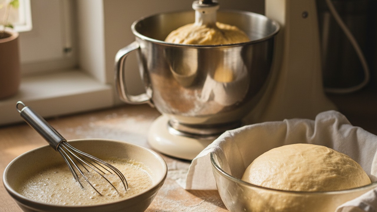 Make and proof the dough