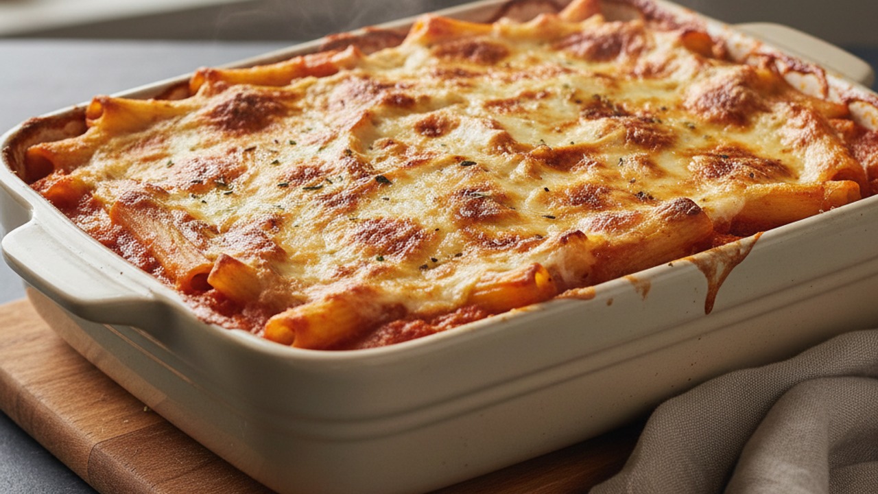 Bake until bubbly and rest