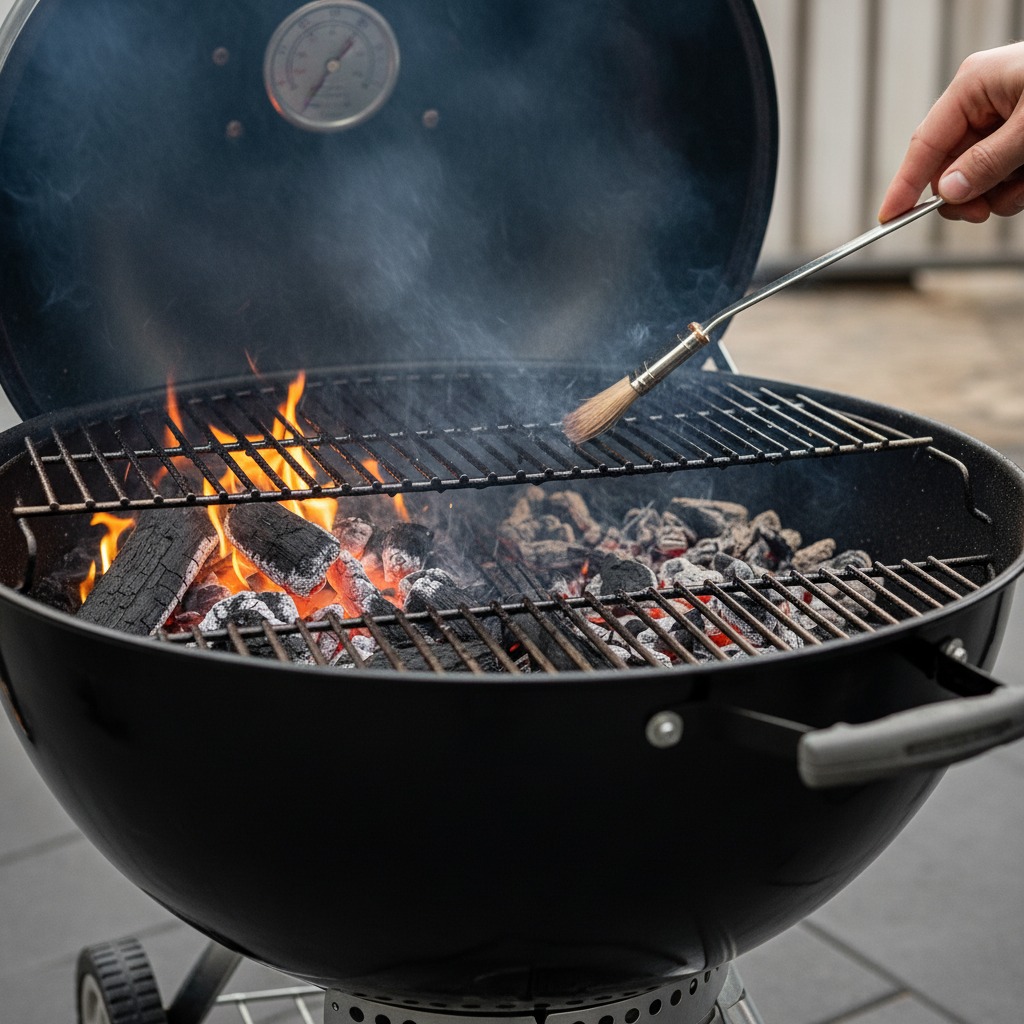 Prepare the grill