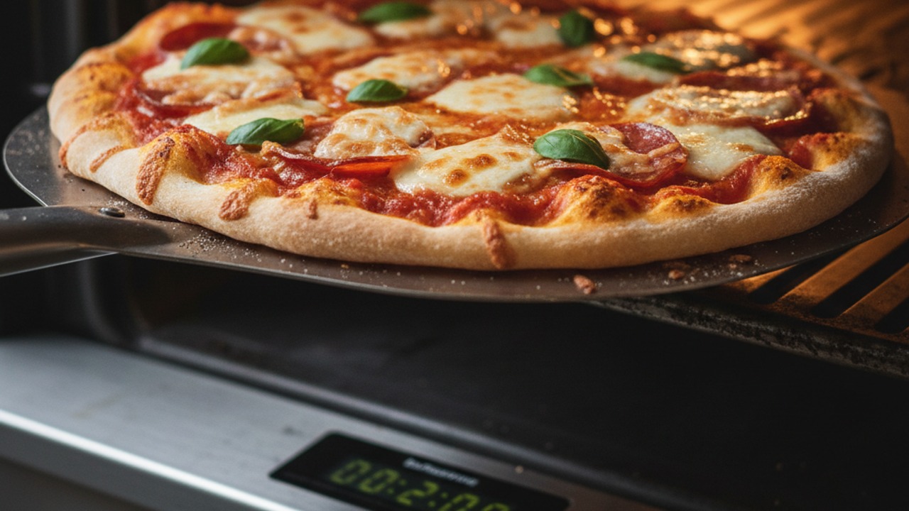 Add toppings and finish baking