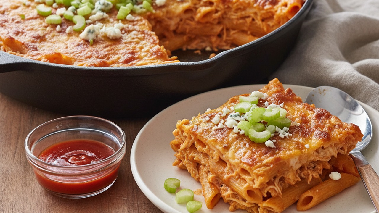 Finish with celery and serve