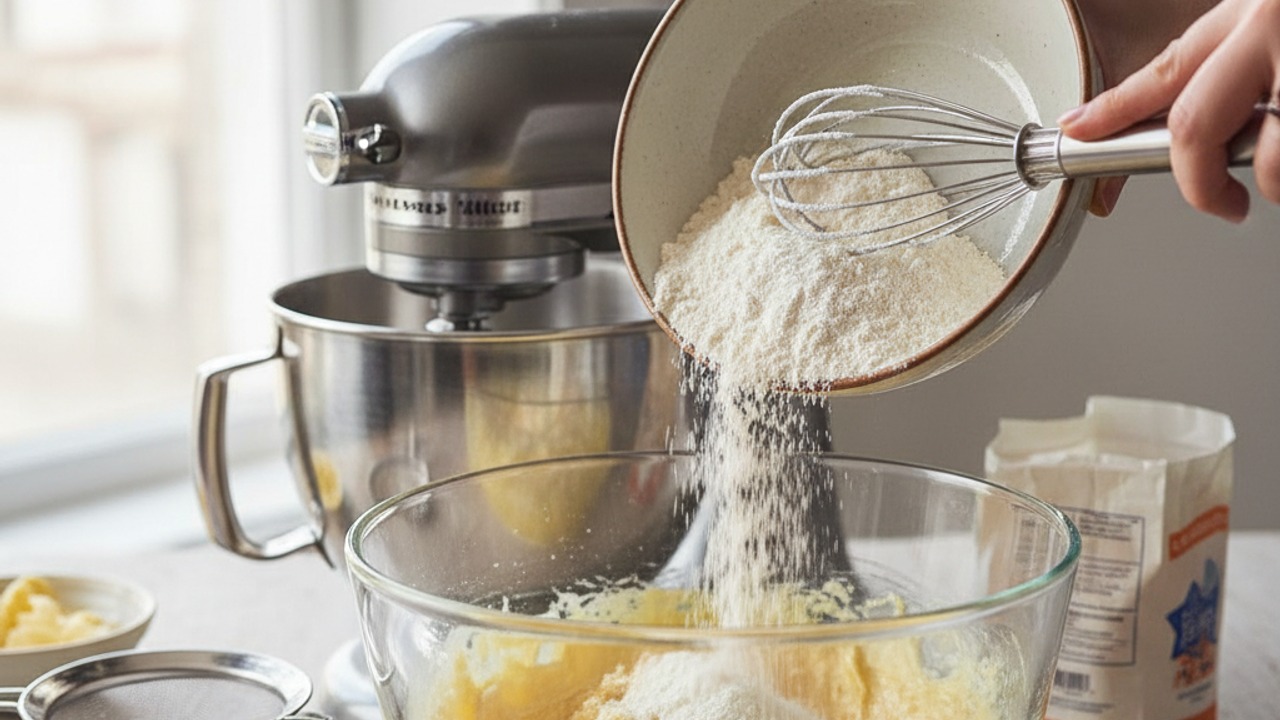 Incorporate dry ingredients